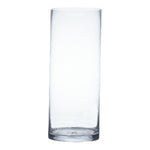 Glass Cylinder Vase Clear (15Dx25cmH)